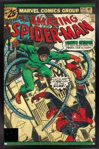 Miniatura 7 de Marvel Comics Spider-Man - Póster de pared Amazing Spider-Man #157, 34 pulgadas de largo x 22.4 pulgadas de ancho, versión premium sin marco