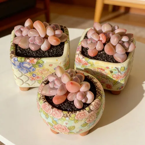 Miniatura 8 de Succulent Plants Live– Easy Care Bare Root Succulents for Indoor Outdoor Decor, Mini Live Plants for Home, Garden, Office, & Gift Ideas