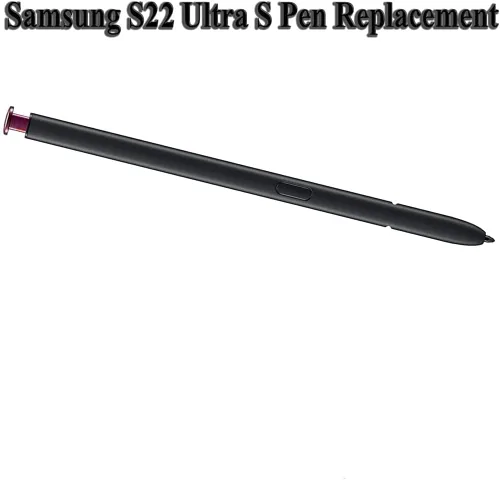 Miniatura 3 de Reemplazo S-Pen S22 Ultra para Samsung Galaxy S22 Ultra 5G, lápiz óptico Galaxy S22 Ultra + pinza sin Bluetooth (borgoña)