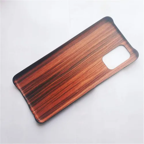 Miniatura 4 de DAYJOY Funda de madera compatible con Huawei P40 PRO, ultrafina, ultra ligera, delgada, auténtica, natural, de madera dura, de fibra de aramida