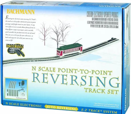 Miniatura 5 de Bachmann Industrias E-Z Track Níquel Plata E-Z Track Auto-Reversing System N Scale