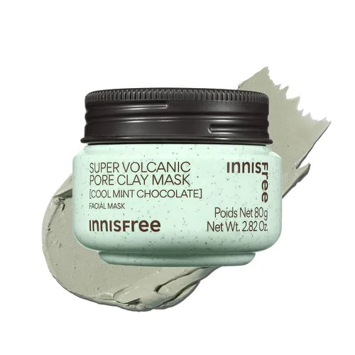 Miniatura 11 de innisfree Super Volcanic Clay Mask, Pore Cleansing & Oil Control Face Mask for Oily Skin with AHA, Korean Wash-Off Clay Mask for Clogged Pores