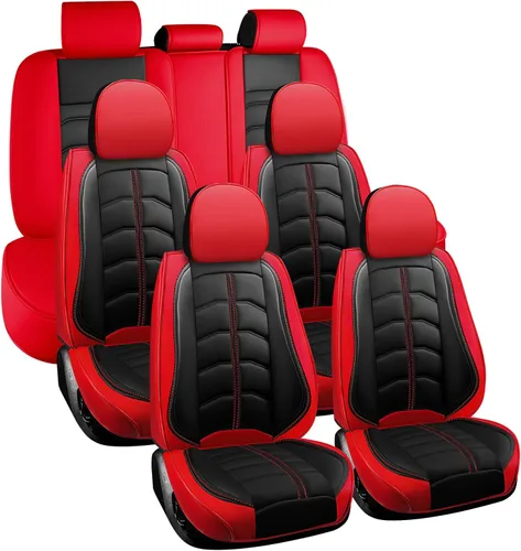 Miniatura 12 de Funda de asiento de auto de 7 asientos para Nissan Pathfinder 2003-2025, fundas de asiento duraderas, resistentes al desgaste, impermeables