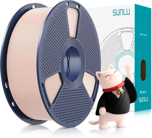Miniatura 35 de SUNLU - Filamento PLA Plus para impresora 3D, 1.75 mm, bobina de 1 kg (2.2 lb), enrollado de forma ordenada, precisión dimensional ±0.02 mm