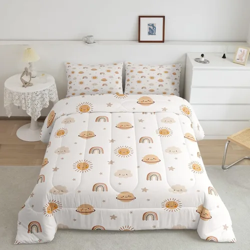 Miniatura 18 de Erosebridal Juego de edredón de béisbol tamaño completo, ropa de cama de juego deportivo, jugador de béisbol, inserto de edredón para niños