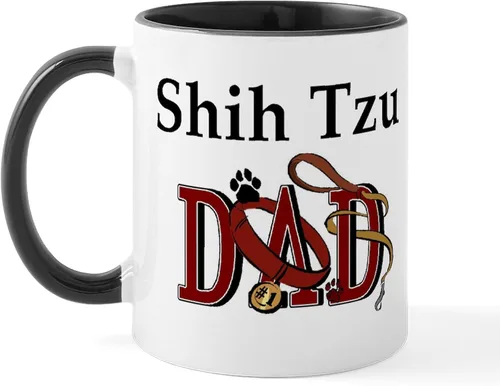 Miniatura 41 de CafePress Cute Shih Tzu Dog Mugs - Taza de café de cerámica de 11 oz (11.0 fl oz)