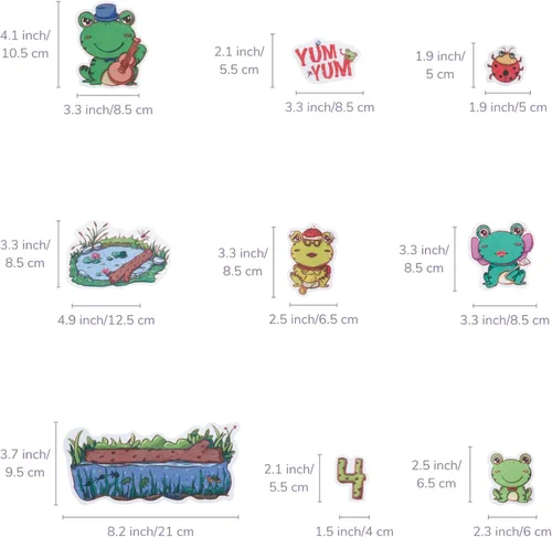 Miniatura 3 de CHEFAN Historias de tablero de franela de fieltro para niños pequeños, 5 pequeñas ranas moteadas, juego de números, reconocer animales, habilidad