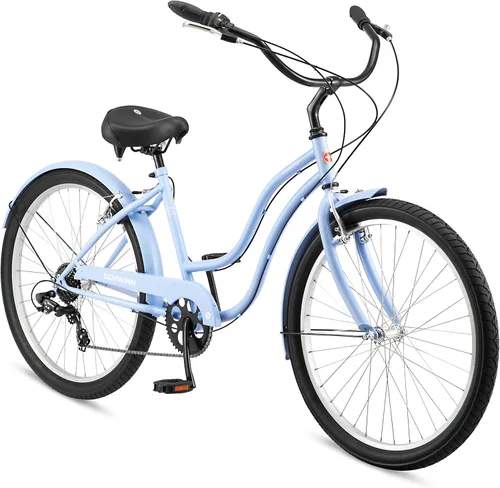 Miniatura 17 de Schwinn Mikko Adult Beach Cruiser Bike Azul marino
