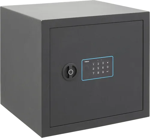 Miniatura 5 de ARREGUI Blue 650120 - Caja fuerte de acero con cerradura electrónica, 9.8 x 13.8 x 9.8 in, 18 L, caja fuerte para el hogar y el hogar, teclado