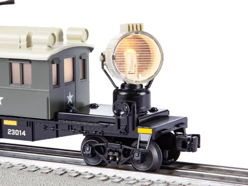 Miniatura 6 de Lionel Army Freight Electric O Gauge Bluetooth 5.0 Set de Tren Eléctrico con Control Remoto