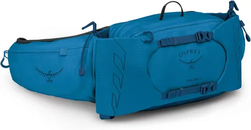 Miniatura 17 de Osprey Talon 6L Men's Lumbar Hiking Waist Pack - Fanny Pack with Water Bottle Holders Negro/Gris Carbón