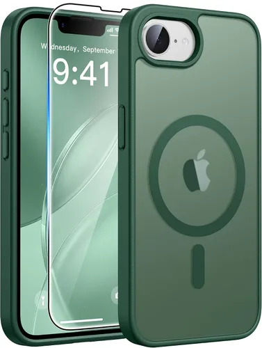 Miniatura 927 de FNTCASE Funda para iPhone 17 Pro: Fundas delgadas translúcidas de color azul claro compatibles con MagSafe, protección completa de la cámara