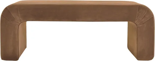 Miniatura 23 de Spatial Order Modern Channel - Otomana copetuda Decoración del hogar Spatial Order Otomana para sala de estar y dormitorio, piel sintética negra