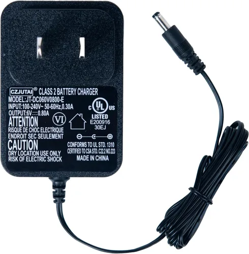 Cargador de batería de 6 V para juguetes de paseo, cargador de 6 V para montar en el coche, productos de la mejor opción, accesorios alimentados por
