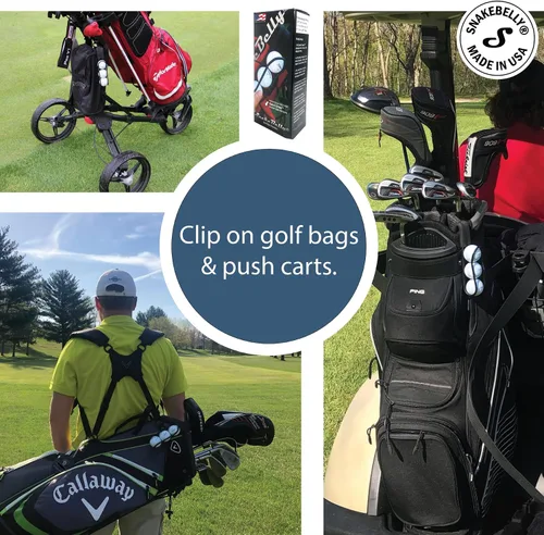 Miniatura 4 de Soporte para pelotas de golf soporte pro con liberación rápida (negro)