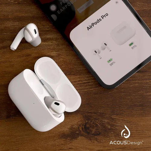 Miniatura 3 de ACOUS Design Purest Pro - Fundas de silicona antideslizantes para audífonos deportivos de repuesto para mejorar la calidad de sonido, compatible