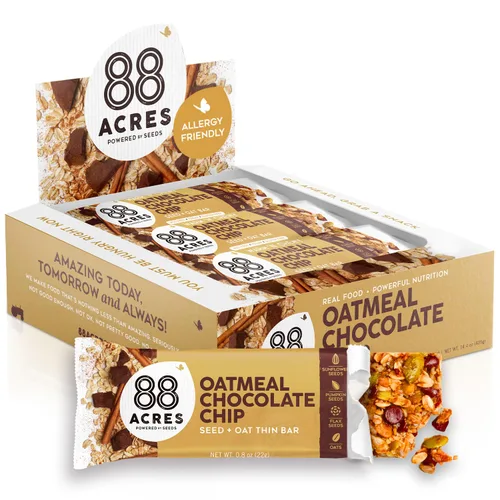 Miniatura 11 de 88 Acres Barras de granola Arándano Limón Barra de granola de avena y semillas sin gluten, sin frutos secos Vegana y siempre sin OMG Paquete