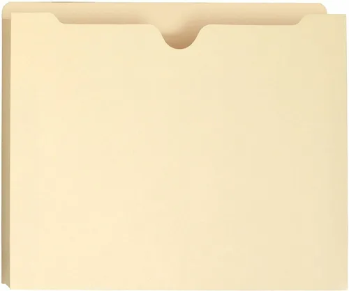 Miniatura 5 de Smead 100% Reciclado Archivo, Pestaña Recta Reforzada, 2" Expansión, Tamaño Carta Manila, 50 por Caja (75605)