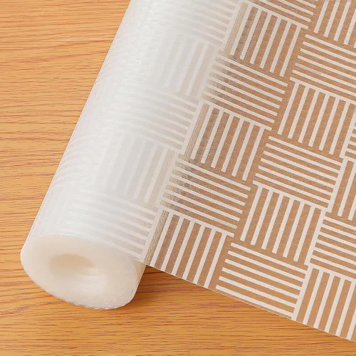 Miniatura 21 de Cooyes Revestimiento de Estante para Gabinetes de Cocina – Forro de Cajón Impermeable No Adhesivo – Material EVA Duradero Papel de Estante Fácil
