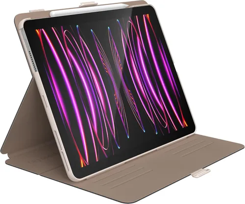 Miniatura 6 de Speck Funda para iPad Pro 6ª generación de 12.9 pulgadas, protección contra caídas y cámara, soporte delgado de múltiples rangos, soporte para lápiz