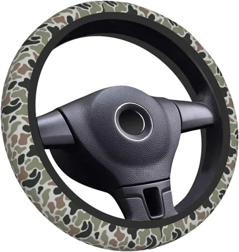 Miniatura 12 de Funda para Volante Accesorios para Automóvil Antideslizante Transpirable Universal 15 Pulgadas Neopreno Decoración Interior del Auto para Hombres