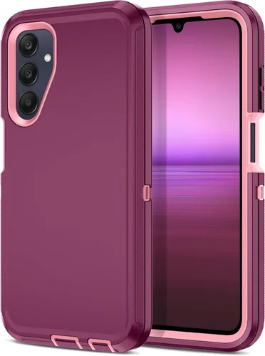 Miniatura 32 de I-HONVA Funda para Samsung Galaxy A52 5G a prueba de golpes, a prueba de polvo y caídas, 3 capas de protección de cuerpo completo
