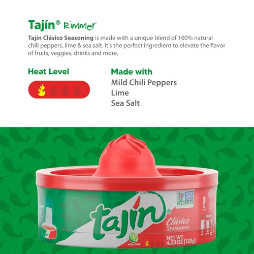 Miniatura 4 de Tajin Clásico Chile Lime Rimmer de 4.23 onzas (paquete de 2)