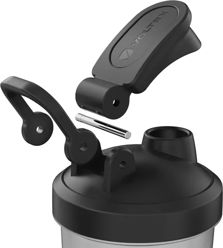 Miniatura 8 de VOLTRX VortexBoost - Botella agitadora eléctrica, mezclador de proteínas recargable USB C, tazas agitadoras para batidos de proteínas y batidos