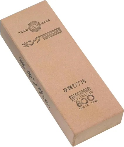 Miniatura 6 de King Piedra de afilar de grano medio de lujo de grano 1000, tamaño práctico