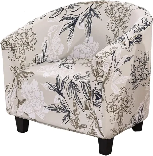 Miniatura 26 de NILUOH Funda para silla de club, funda elástica para sillón, protector de muebles para sala de estar (04)
