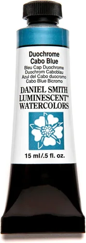 Miniatura 87 de DANIEL SMITH 284600029, tubo de pintura acuarela extrafina de turquesa cobalto de 15 ml, 0.5 fl oz (paquete de 1)