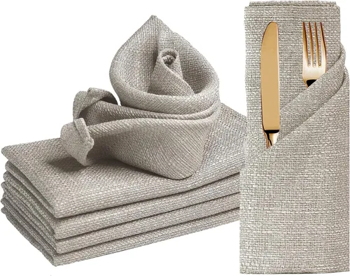 Miniatura 70 de BALCONY & FALCON Mantel rectangular lavable, resistente a las arrugas e impermeable, mantel decorativo de tela de lino para comedor, fiestas
