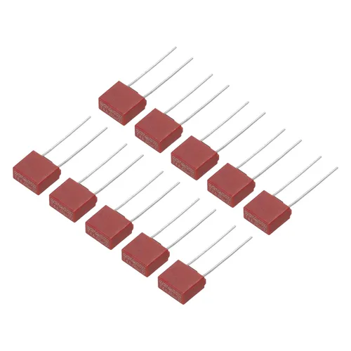 Miniatura 13 de uxcell 25pcs DIP montado en miniatura cuadrado lento golpe micro fusible para piezas electrónicas PCB LCD reparación, T1A 1A 250V, rojo