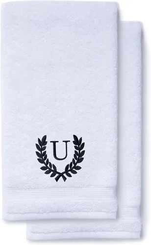 Miniatura 43 de Toallas de mano decorativas y con monograma para baño, cocina, maquillaje Regalo personalizado para boda-nupcial Toalla turca de lujo