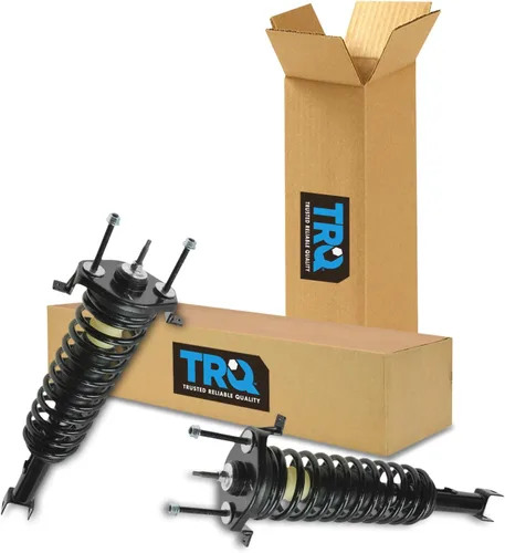 Miniatura 234 de TRQ Conjunto de Amortiguador y Resorte Delantero Cargado con Resorte Helicoidal Pre-ensamblado Compatible con Jeep Cherokee Limited AWD 14-22 Sin