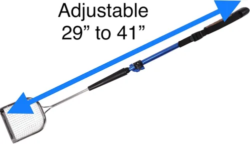 Miniatura 7 de Cuchara de arena para gatos Sand Dipper de metal – Cuchara de caca de gato con mango largo para caja de arena (41”), Cuchara de arena para gatos