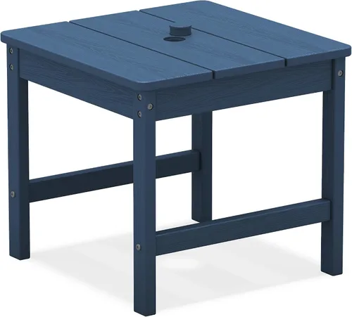 Miniatura 27 de KINGYES Mesa auxiliar doble, mesa auxiliar Adirondack- Aruba