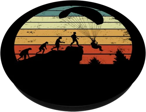 Miniatura 2 de Parapente Evolution Basejumping Parapente PopSockets PopGrip intercambiable