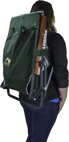 Miniatura 5 de GCI Outdoor Wilderness - Mochila portátil reclinable para exteriores