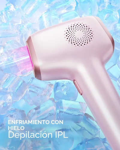 Miniatura 4 de INNZA Depilación láser con función de cuidado de enfriamiento por hielo para mujeres, permanente, 999,999 destellos sin dolor IPL, dispositivo