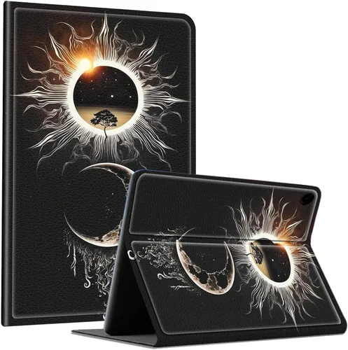 Miniatura 29 de Slim Case for Samsung Galaxy Tab S10 Lite / S10 FE / S9 FE 10.9" & Galaxy Tab S9 11", Multi-Angle Stand PU Leather Smart Folio Cover with Soft TPU