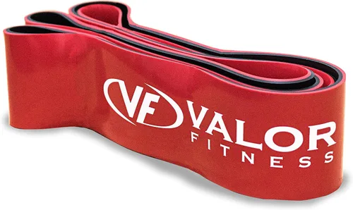 Miniatura 9 de Valor Fitness Bandas de resistencia PRB para dominadas, prensas de banco, sentadillas, peso muerto y más, tallas XS-XXL