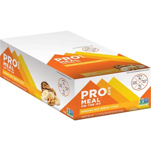 Miniatura 2 de ProBar Barra de comidas - Paquete de 12 pan de plátano y nueces, talla única 8.53152E + 11