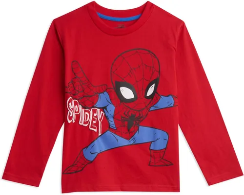 Miniatura 3 de Marvel Avengers - Paquete de 3 camisetas gráficas de manga larga color verde