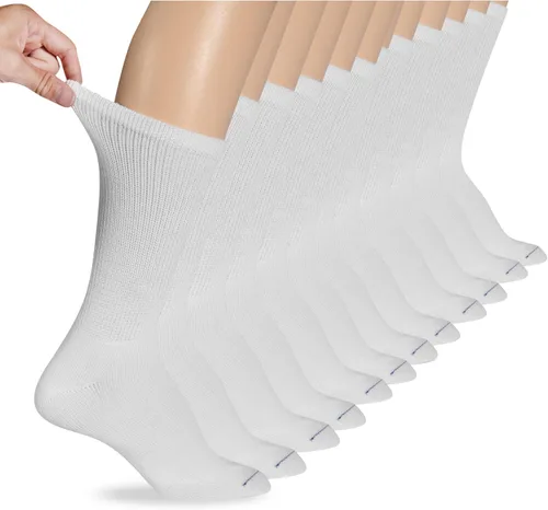 Miniatura 22 de Dr. Scholl's Calcetines circuladores y diabetes para mujer – Paquetes de 4, 6 y 12 pares – Control de la humedad no vinculante