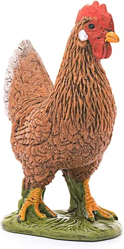 Miniatura 2 de Schleich Farm World, juguetes realistas de animales de granja para niños y niños pequeños, figura de gallina, a partir de 3 años