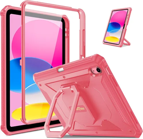 Miniatura 10 de Funda Fintie para iPad (A16) 11ª Generación 11 Pulgadas (2025), iPad 10ª Generación 10.9 Pulgadas - [Tuatara Magic Ring] Funda Resistente y a Prueba