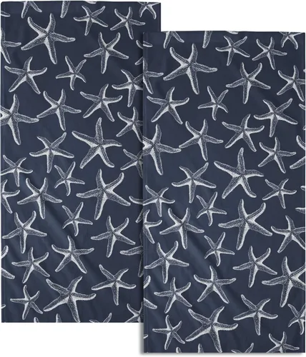Miniatura 8 de Giwawa Toallas de mano en blanco y negro – Juego de 2 toallas de baño decorativas para baño, cocina, gimnasio, 14 x 28 pulgadas