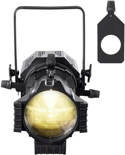 Miniatura 6 de Monoprice COB LED elipsoidal - Blanco, 200 vatios, 3200 K, 19 grados, con soporte Gobo, control DMX de 3 canales, serie Stage Right