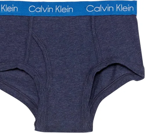 Miniatura 3 de Calvin Klein Boys' Little Modern Cotton Assorted Briefs Underwear 3 Pack